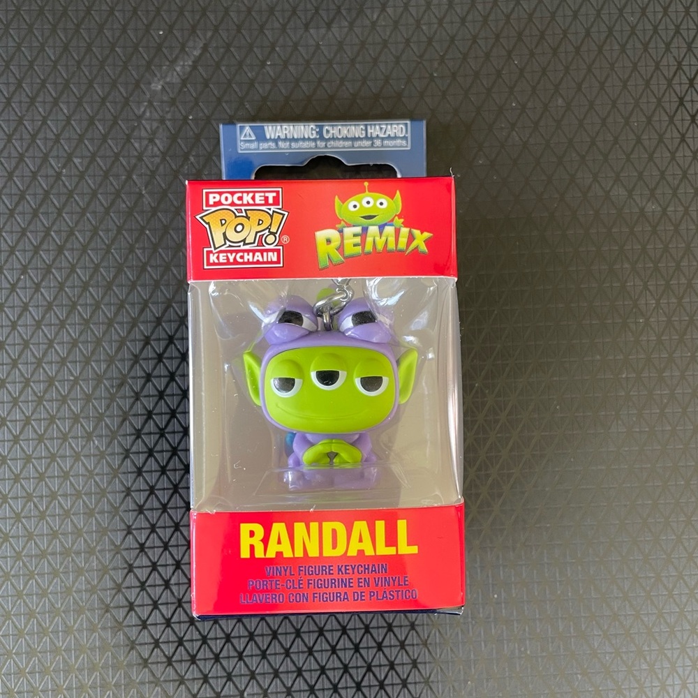 Pixar 25th Anniversary Alien Remix Randall Funko Pocket Pop! Key Chain